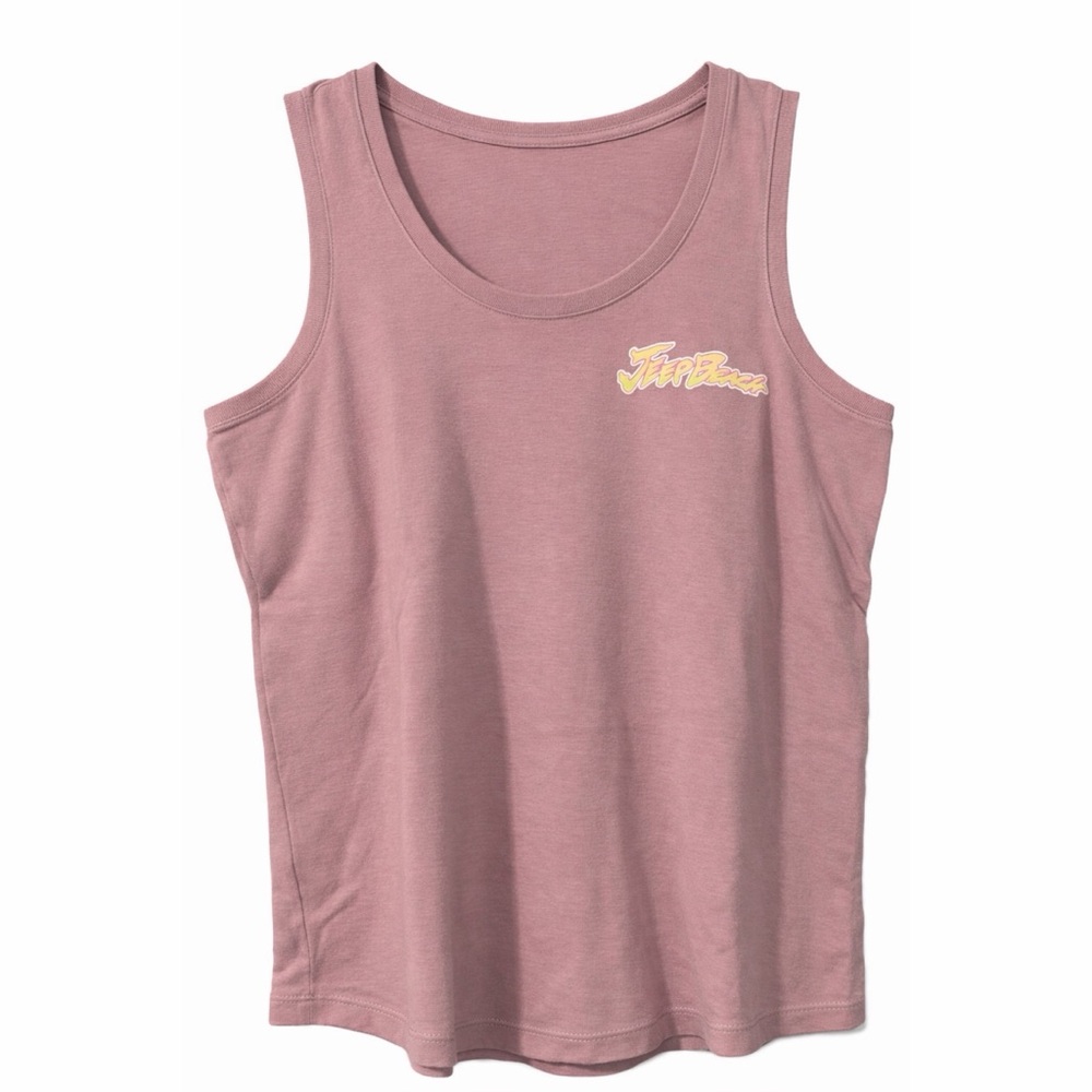 Official 2023 Jeep Beach 20th Anniversary Tank Top L | Summer Jeep Style